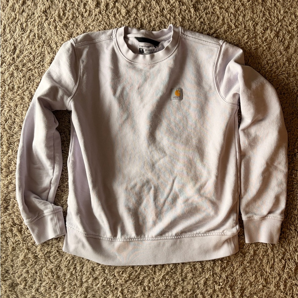 Carhartt women’s Light purple Crewneck Sweater